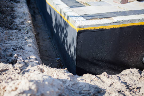 Professional Exterior Waterproofing technician working in Gypsum, OH